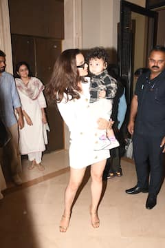 Kangana Ranaut's Nephew Steals The Show At Emergency Promotions. See Pics