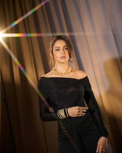 Rakul Preet Singh’s Bold Look In Black Silk Dress Leaves Fans In Awe, See All Pics