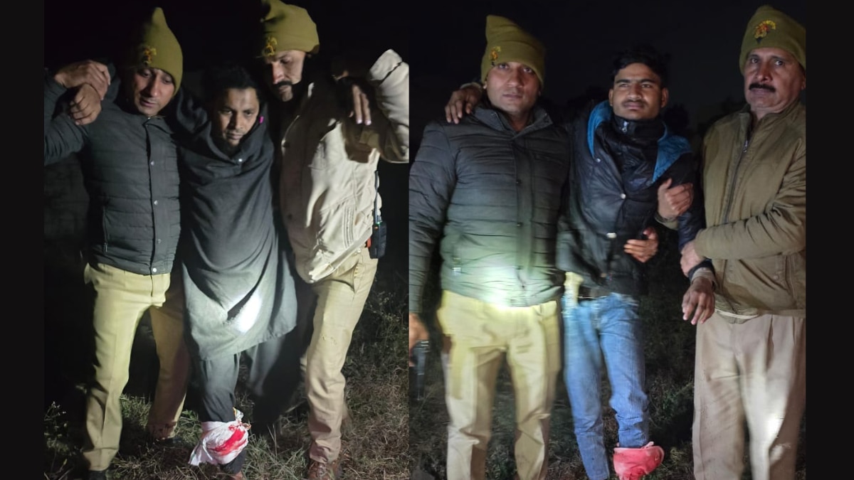 गाजियाबाद में गोकशी मामले में मुठभेड़, पुलिस जवाबी कार्रवाई में की फायरिंग, पैर में लगी गोली