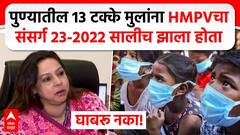 Pallavi Saple on HMPV : पुण्यातील  13 टक्के मुलांना HMPVचा संसर्ग 2022-23 सालीच झाला होता