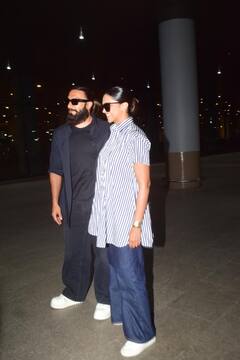 पेरेंट्स बनने के बाद पहली बार एक साथ एयरपोर्ट पर दिखे दीपिका-रणवीर, पैपराजी को दिए जमकर पोज