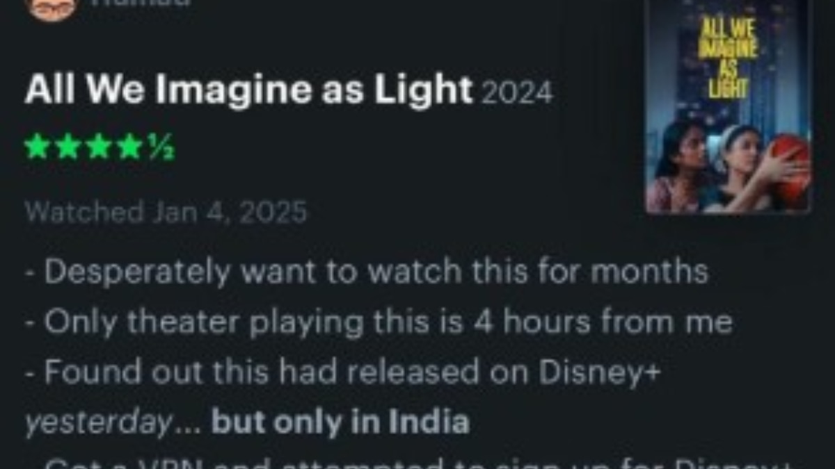 A Moviegoer Goes To THIS Extent To Watch Payal Kapadia's Acclaimed Film All We Imagine As Light