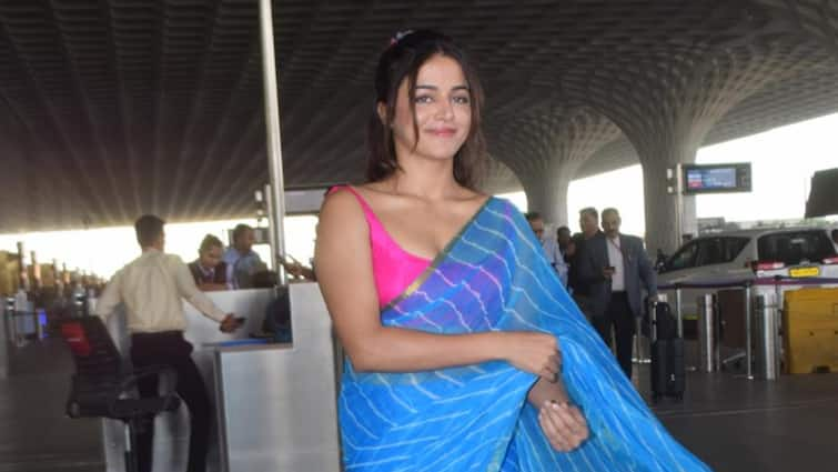 Wamiqa Gabbi’s Chic Saree Look At Mumbai Airport Breaks The Internet, See Pics