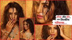 बोल्ड अँड हॉट, पण तितकाच क्लासी लूक; साऊथ इंडस्ट्री गाजवणाऱ्या मराठमोळ्या अभिनेत्रीच्याच सगळीकडे चर्चा