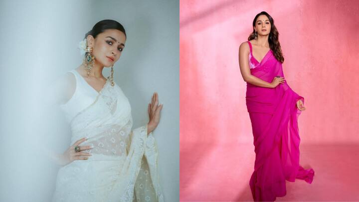 3. Alia Bhatt: Alia Bhatt has embraced the pop culture trend of method dressing for a while now and succeeded in reflecting her characters through it. For 'Gangubai Kathiawadi, she wore elegant white saree which showcased the simplicity and grace of her character. Similarly, during the promotion of 'Rocky Aur Rani Kii Prem Kahaani' Alia chose to dress like her character Rani and wore glamorous and stunning sarees. (Image Source: Instagram/@aliaabhatt)