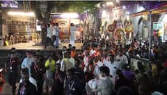 Tuljabhavani Temple: संबळाचा कडकडाट, दिवट्या पेटल्या, तुळजाभवानी देवीची दिमाखात छबिना वाघ मिरवणूक!