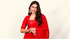 Niharika Konidela : రెడ్ శారీలో నిహారిక కొణిదెల.. ఆమె స్మైల్​లాగానే రెడ్ అట్రాక్టివ్​గా ఉందట