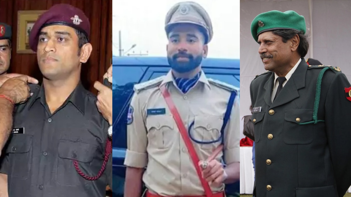 सिर्फ सिराज ही DSP नहीं बने, पहले भी कई क्रिकेटर पुलिस में हो चुके शामिल; धोनी-कपिल को सेना में पद