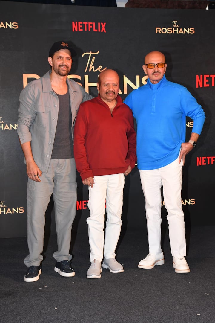 Rakesh Roshan Rjd Pics Of The Roshans Trailer Launch: Hrithik Roshan, Rakesh Roshan ...