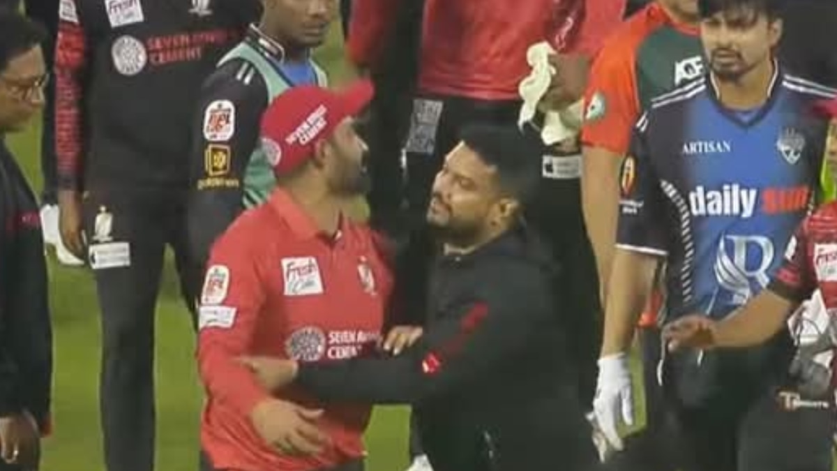 BPL 11: Tamim Iqbal Indulges In Huge Fight With Rangpur Riders' Coaching Staff | WATCH