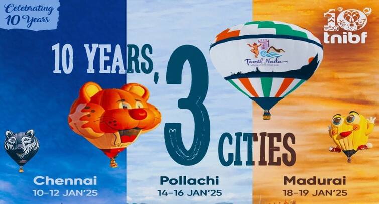 Balloon festival 2025 to be held in madurai and other places tnn Balloon festival 2025: இதுதான் மதுரைக்கு முதல் முறை... அண்ணாந்து பார்க்க வைக்கும் பலூன் திருவிழா