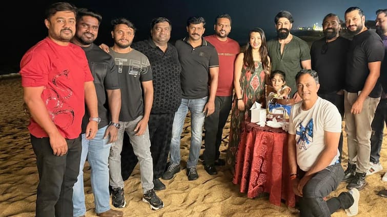 Yash Cuts Cake On The Beach During 39th Birthday Celebration In Goa With Loved Ones; SEE PICS