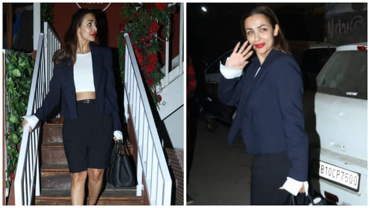 PICS: Malaika Arora Makes A Statement In Chic Blazer And Bermuda Shorts Combo