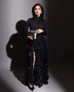 Bhumi Pednekar Turns Heads In A Multi-Circle Maxi Skirt, SEE PICS