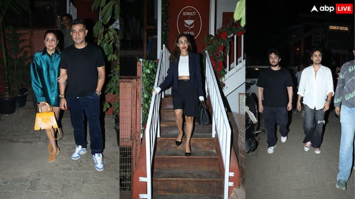 Malaika Arora Photos: बॉलीवुड डीवा मलाइका अरोड़ा हर बार अपने लुक्स से फैंस को इंप्रेस कर देती हैं. अब वो अपनी फैमिली के साथ डिनर डेट पर गईं. जिसकी फोटोज वायरल हो रही हैं.