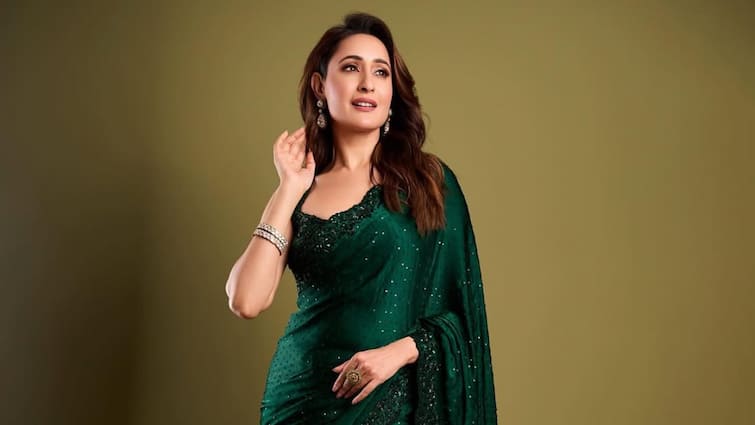 Pragya Jaiswal Is Elegance Defined In Olive Green Saree, See Pics