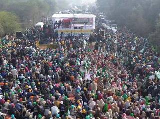 Farmers Protest: ਖਨੌਰੀ ਬਾਰਡਰ ਤੋਂ ਵੱਡੀ ਖਬਰ, ਕਿਸਾਨਾਂ ਦੇ ਹੌਸਲੇ ਬੁਲੰਦ! ਖਨੌਰੀ ਬਾਰਡਰ ਪਹੁੰਚਿਆ ਐਸਕੇਐਮ ਦਾ ਜਥਾ