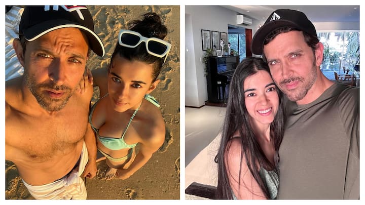 As Hrithik Roshan turned 51 today, Hrithik’s girlfriend, actress and singer Saba Azad, took to social media to share a heartfelt post along with a series of candid photos.