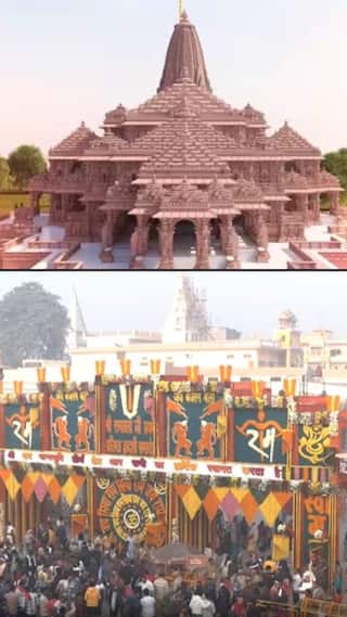 Ram Mandir Anniversary: अयोध्या-भव्य मंदिर में रामलला की प्राण प्रतिष्ठा के साल भर पूरे | ABP NEWS