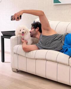 आश्चर्यम्! स्पेशल रुम, स्वत:चं नावही दिलं, कार्तिक आर्यनच्या क्युट पेट डॉगचे लाखो दिवाने, भारी थाट एकदा पाहाच