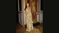 8 Hollywood Stars Who Rocked Stunning Outfits By Indian Designers