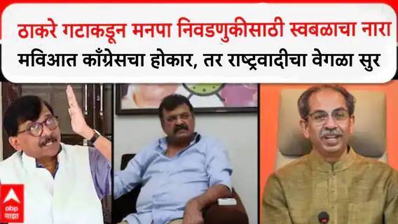 ठाकरे गटाकडून निवडणुकीसाठी स्वबळाचा नारा, संजय राऊतांच्या घोषणेवर मविआत काँग्रेसचा होकार, तर राष्ट्रवादीचा वेगळा सुर