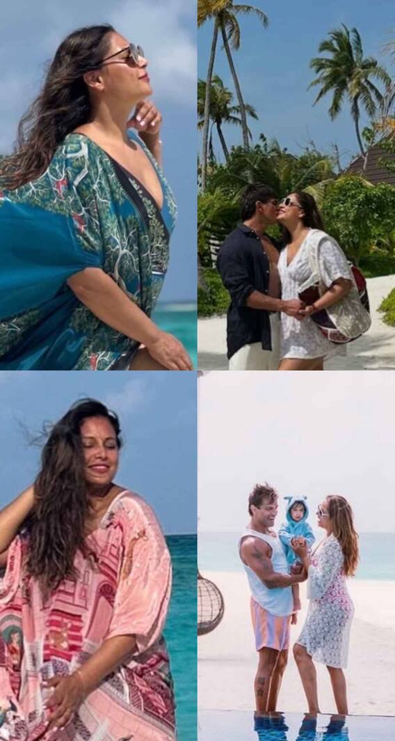 बीच पर बिपाशा और करण का रोमांटिक सीन, एक्ट्रेस का दिखा अलग अंदाज