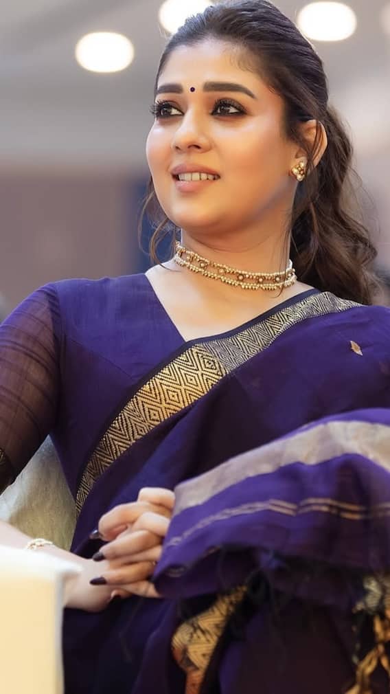 Nayanthara Stuns In A Classic Cotton Saree