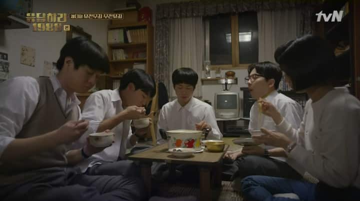 Reply 1988: Set in 1988 in Ssangmun-dong, Reply 1988 follows five teenage friends — Deok-sun (Lee Hye-ri), Jung-hwan (Ryu Jun-yeol), Dong-ryong (Lee Dong-hwi), Choi Taek (Park Bo-gum), and Sun-woo (Go Kyung-pyo) — navigating challenges and growing up together with their families.