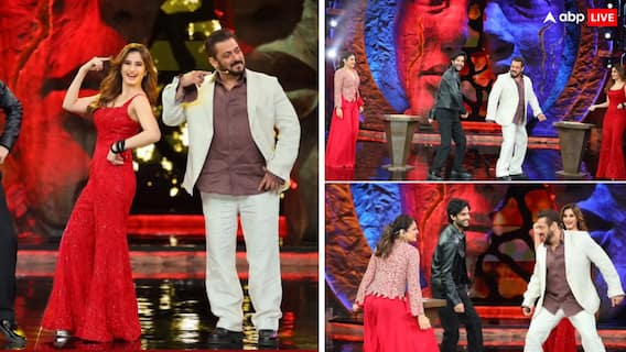 Bigg Boss 18: 'बिग बॉस 18' के मंच पर अमन देवगन ने सलमान खान को सिखाया डांस, रवीना-राशा के साथ खूब थिरके भाईजान