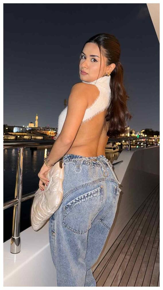 अवनीत कौर ने फ्लॉन्ट किया अपना बैकलेस टॉप, तस्वीरें हुई वायरल