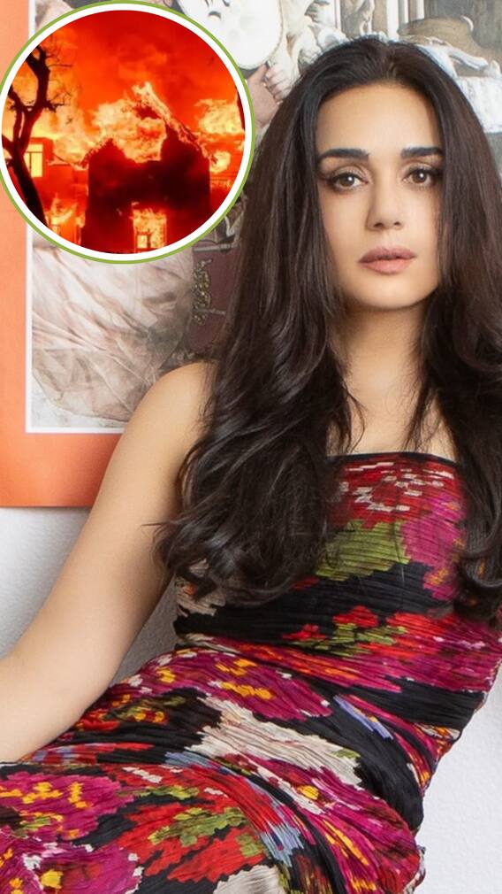 धधकती आग से डरीं पॉपुलर एक्ट्रेस, बच्चों को लेकर हुईं टेंशन