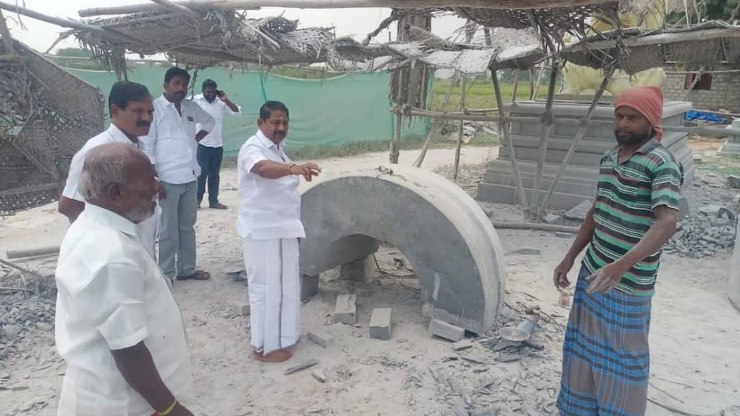 Madurai : உசிலம்பட்டியில் இப்படியொரு கோயிலா.. வியந்து பாராட்டிய எம்.எல்.ஏ., ஐயப்பன்!