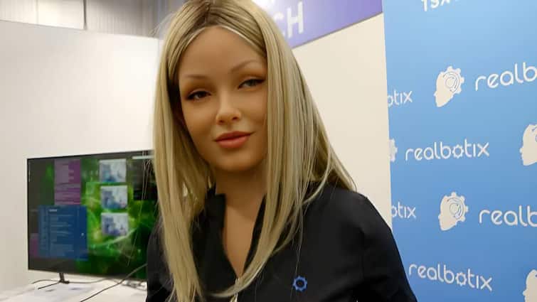 The AI robot ARIA is very beautiful Its features are like humans you will be shocked to know its cost