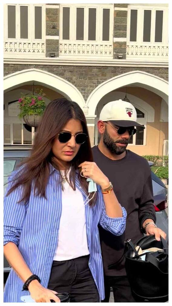 विराट और अनुष्का को गेटवे ऑफ इंडिया पर किया गया स्पॉट