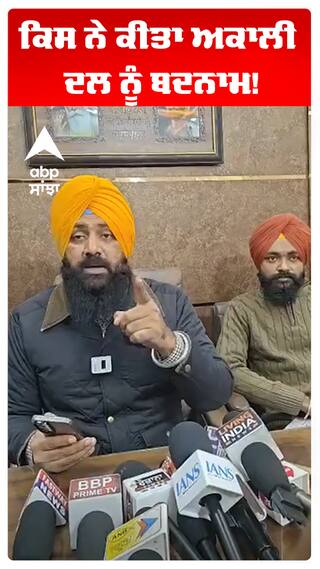 ਕਿਸ ਨੇ ਕੀਤਾ ਅਕਾਲੀ ਦਲ ਨੂੰ ਬਦਨਾਮ!