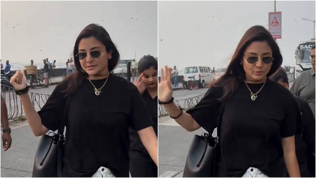 Anushka Sharma Returns To Mumbai From Alibaug Without Virat Kohli, Fans React Anushka Sharma Returns To Mumbai From Alibaug Without Virat Kohli Video Anushka Sharma Returns To Mumbai From Alibaug Without Virat Kohli, Fans React
