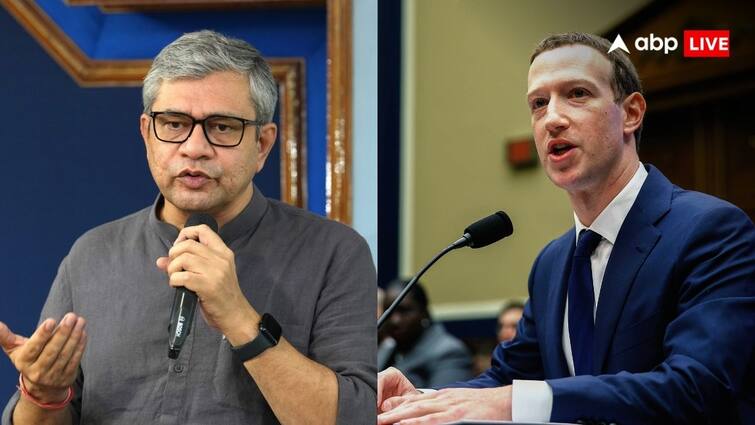Mark Zuckerberg claims over 2024 India Polls Ashwini Vaishnav fact checks said spreading misinformation  जुकरबर्ग ने 2024 के चुनाव में किया बीजेपी की हार का दावा! अश्विनी वैष्णव ने कर दिया फैक्ट चेक कर लगा दी क्लास
