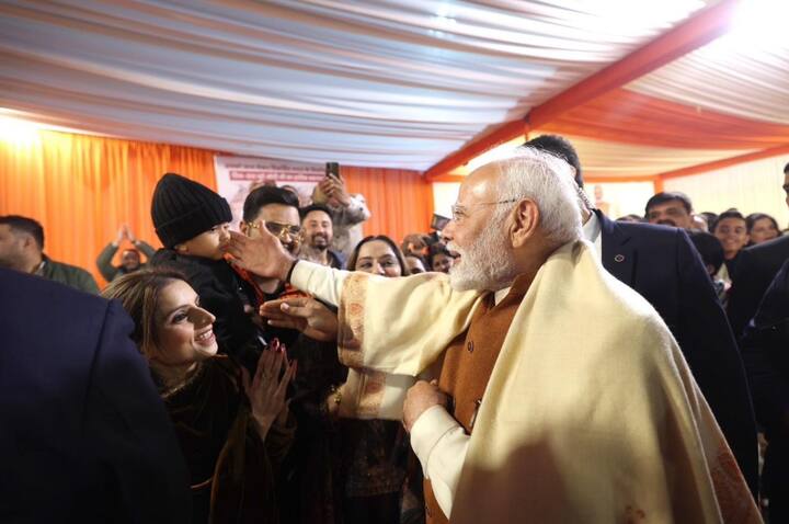 “People from different walks of life, particularly youngsters and women, took part in the celebrations. Wishing everyone a happy Lohri!” PM Modi added. (Photo: X/@narendramodi)