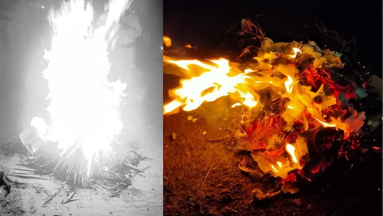 amid bhogi celebration chennai air quality level get worst due to plastic burning Bhogi Air Quality: மக்களே உஷார்..! போகி கொண்டாட்டம், சென்னையை சூழ்ந்த கரும்புகை, காற்றில் பிளாஸ்டிக் நச்சு