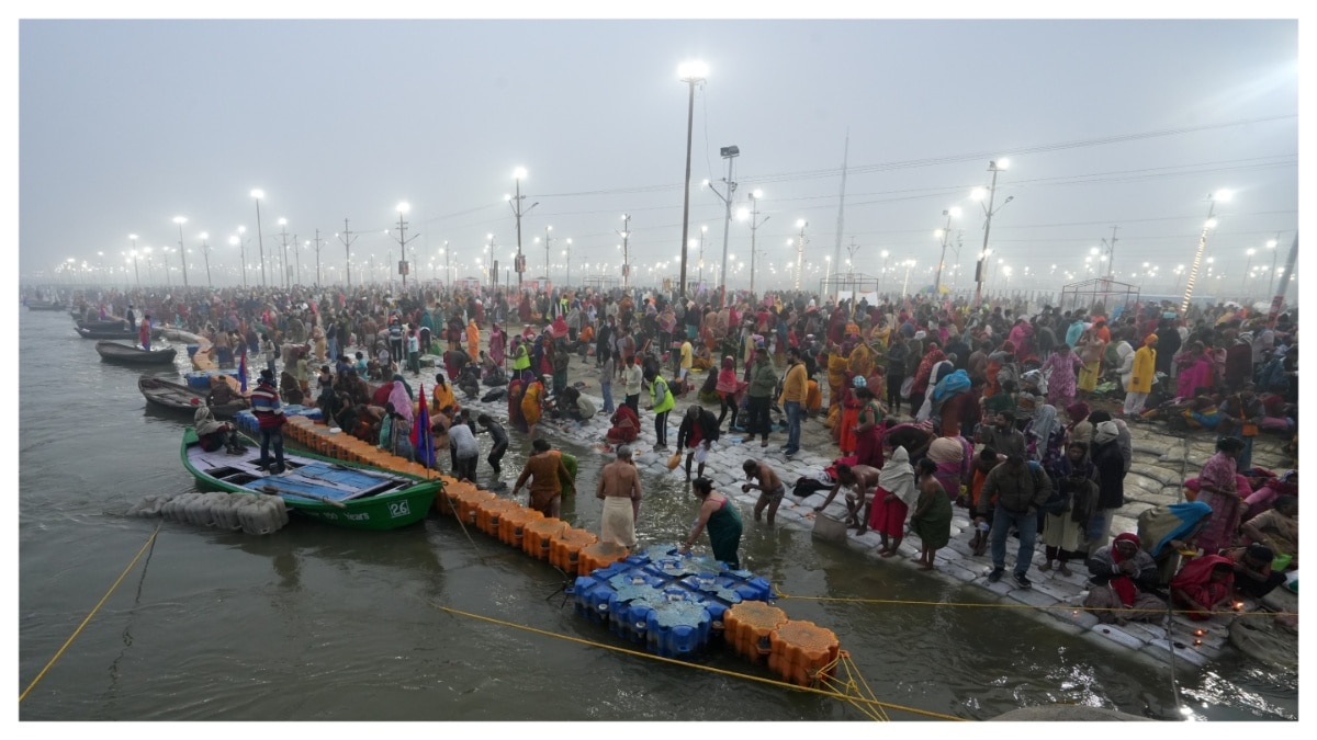 Floating Chowki, Police Teams On Horse, AI Cameras: A Look At Security Detail At Maha Kumbh Mela