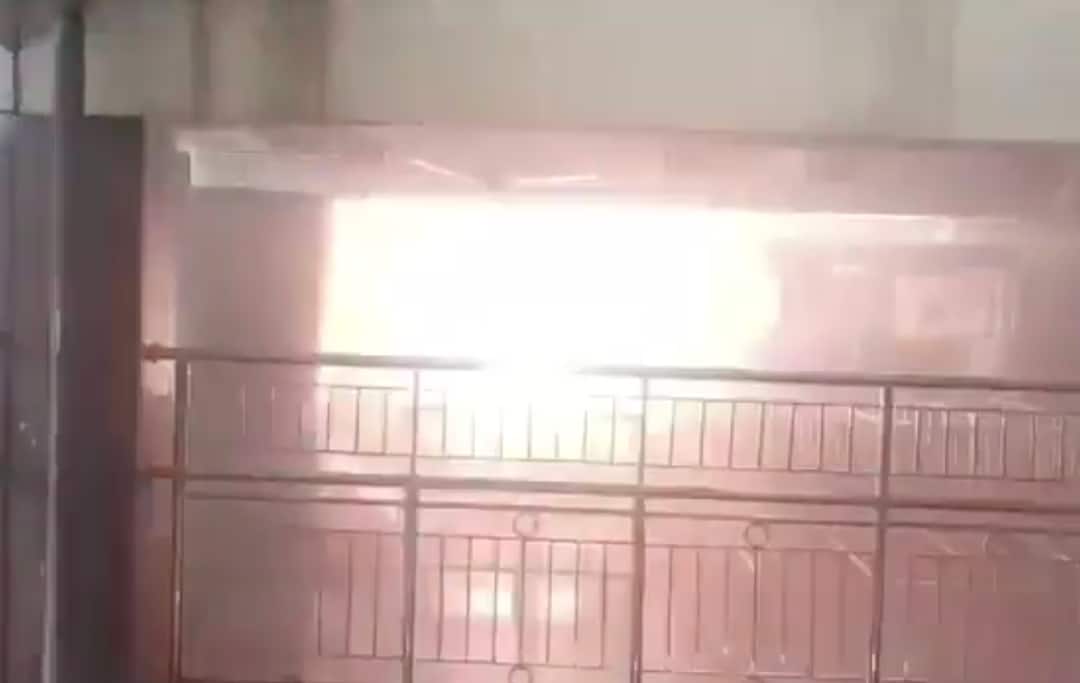 Tirupati Temple Laddu Counter Catches Fire Amid 10-Day Vaikunta Darshanam Andhra Pradesh News Fire Erupts At Tirupati Temple’s Laddu Counter Amid Vaikunta Dwara Darshanam