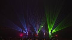 महाकुंभ 2025: संगम तट पर खूबसूरत रंगो के साथ दिखा लेजर शो, देखें तस्वीरें