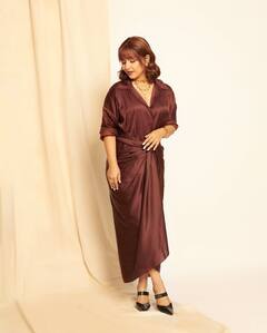 हिना खान ने इतनी सस्ती ड्रेस पहन किया 'गृह लक्ष्मी' का प्रमोशन, कीमत जानकर लगेगा झटका