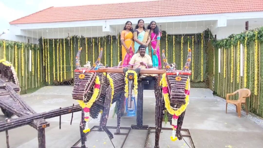 Pongal 2025: காஞ்சியில் களைகட்டிய பொங்கல் விழா.. வாயைப் பிளக்க வைத்த கொண்டாட்டம்