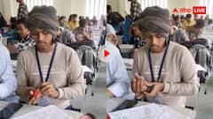 खैनी रगड़ी, फांक मारी और लिखने लगा एग्जाम! परीक्षा हॉल में तंबाकू खाते छात्र का वीडियो हो रहा वायरल