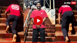 Nitish Kumar Reddy Visits Tirupati Temple Climbs Stairs On Knees After Memorable Series In Australia Cricket News Marathi