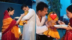 तलाक की खबरों के बीच बेटी संग युविका-प्रिंस ने मनाई लोहड़ी, येलो लहंगा-चोली में क्यूट दिखी एकलीन, देखें तस्वीरें