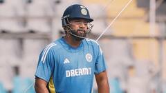 VIDEO: फैन ने रोहित को किया 'किस', सुरक्षा घेरा तोड़कर मैदान में घुसा