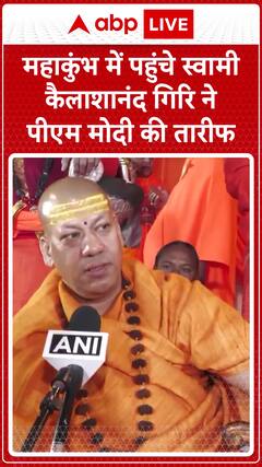Swami Kailashanand Giri Praises PM Modi at Mahakumbh 2025 | ABP News